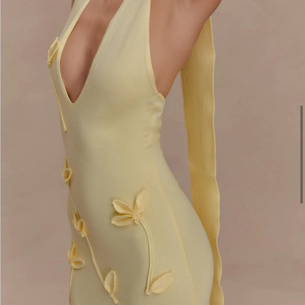 WYNN Floral Knit Midi Dress - Picture 4 of 7